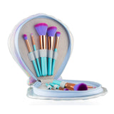 Mermaid Clamshell Makeup Brush Set
