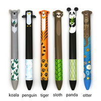 Snifty 2 Color Click Pens - Cute Creatures