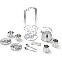 Melissa & Doug Stainless Steel Tea Set