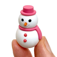 Snowman Mini Puzzle Erasers