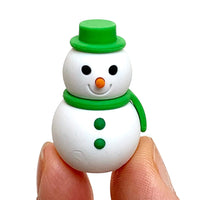 Snowman Mini Puzzle Erasers