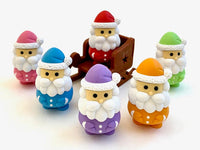 Santa & Sleigh Mini Puzzle Erasers