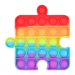Rainbow Jigsaw Bubble Poppers