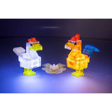 Laser Pegs Creatures - Chicken and Rooster