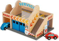 Melissa & Doug Service Station Parking Garage
