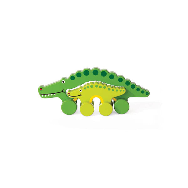 Jack Rabbit Creations Big & Little Gator Push Toy