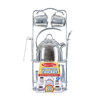 Melissa & Doug Stainless Steel Tea Set