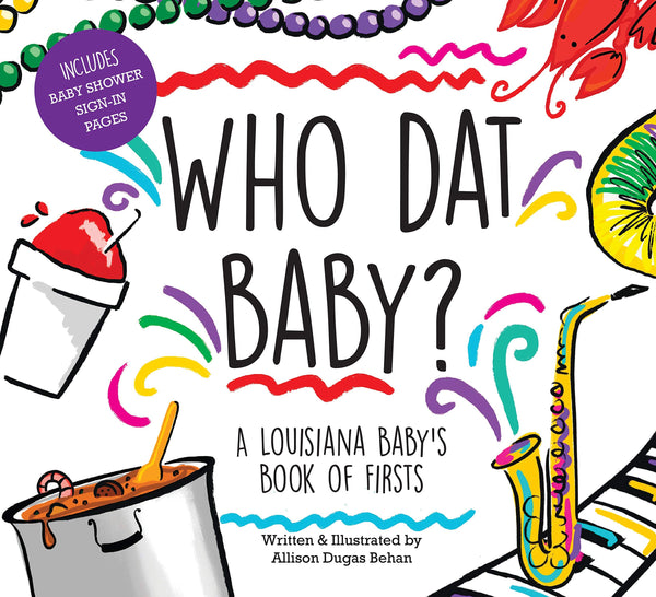 Who Dat Baby? Memory Book