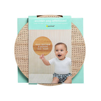 Pearhead Wooden Circle Peg Letterboard