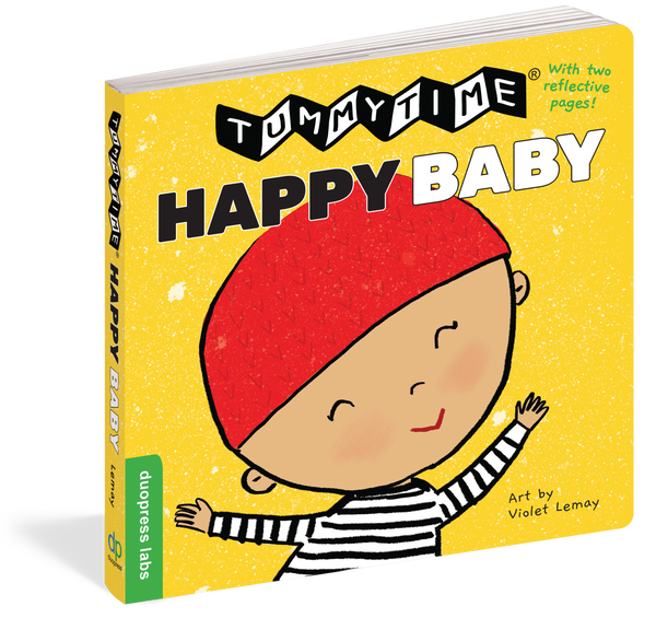 Tummy Time: Happy Baby Board Book