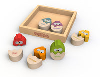 BeginAgain Color'N Eggs Bilingual Matching Puzzle