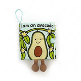 Jellycat 'I Am An Avocado' Soft Book