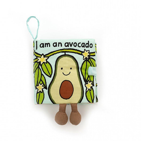 Jellycat 'I Am An Avocado' Soft Book