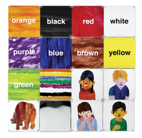 Magna-Tiles CreateOn Eric Carle Brown Bear Brown Bear 16-Piece Set