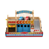 Melissa & Doug Service Station Parking Garage