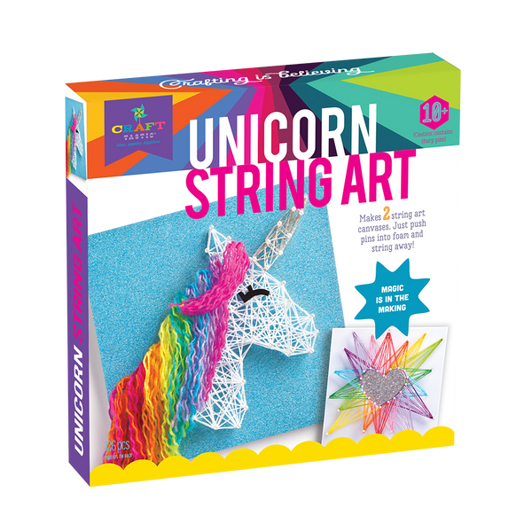 PlayMonster Craft-Tastic Unicorn String Art Kit