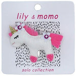 Lily & Momo Come Fly With Me Unicorn Hair Clip
