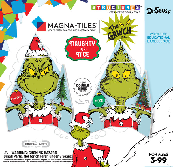 Magna-Tiles CreateOn Dr. Seuss The Grinch 19-Piece Set
