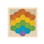 BeginAgain Hexagon Matching Puzzle