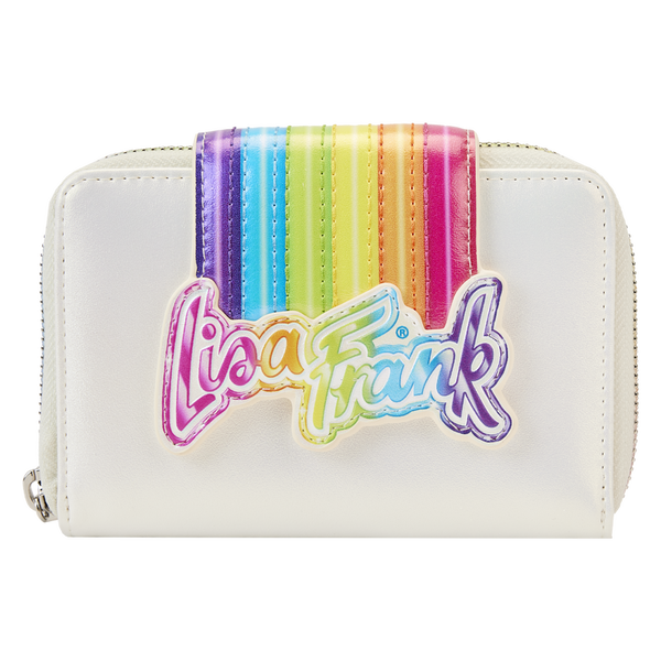 *FINAL SALE* Loungefly Lisa Frank Rainbow Logo Zip Around Wallet