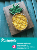 Strung by Shawna DIY String Art Kit - Pineapple