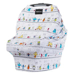 *FINAL SALE* Milk Snob 5-in-1 Multifunctional Carseat Cover - 123 Sesame Street