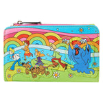 Loungefly Scooby Doo Psychedelic Monster Chase Glow in the Dark Flap Wallet