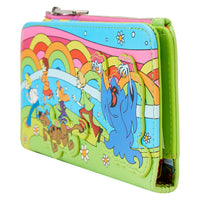 *FINAL SALE* Loungefly Scooby Doo Psychedelic Monster Chase Glow in the Dark Flap Wallet