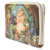 *FINAL SALE* Loungefly Star Wars Return of the Jedi 40th Anniversary Jabba's Palace Zip Around Wallet