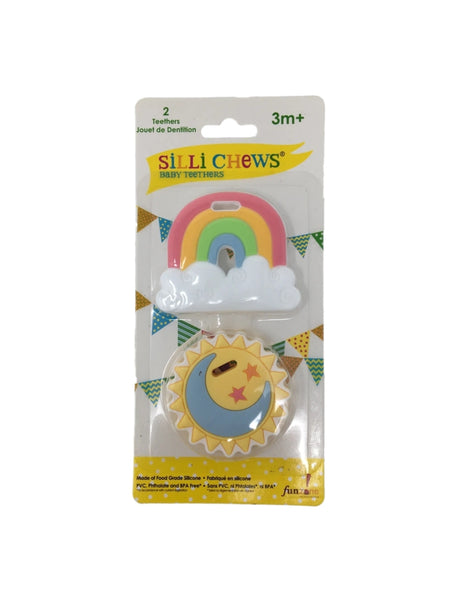 Silli Chews Mini Teether 2-Packs