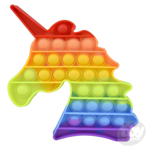 Toy Network Rainbow Unicorn Bubble Poppers