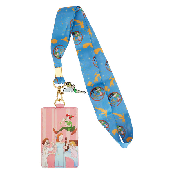 Loungefly Peter Pan You Can Fly 70th Anniversary Lanyard with Card Holder