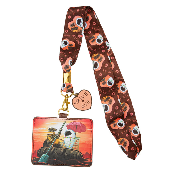 Loungefly WALL-E Date Night Lanyard with Card Holder