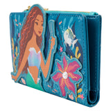 *FINAL SALE* Loungefly The Little Mermaid Ariel Live Action Flap Wallet