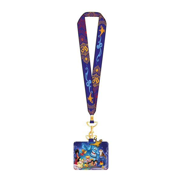 *FINAL SALE* Loungefly Aladdin 30th Anniversary Lanyard with Card Holder