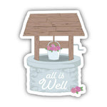 Big Moods 'All Is Well' Vinyl Sticker