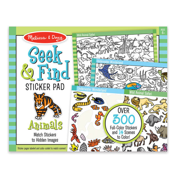 Melissa & Doug Seek & Find Sticker Pad