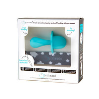Grabease 2-in-1 Silicone Teether and Spoon