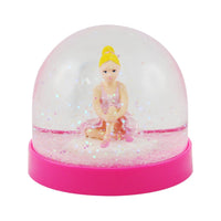 Pink Poppy Ballerina Snow Globe