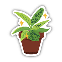 Big Moods Vinyl Stickers - Plants and Nature