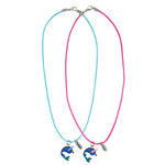 Pink Poppy Best Friends Mood Necklaces