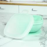Re-Play 11oz Silicone Suction Bowl with Lid