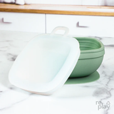 Re-Play 11oz Silicone Suction Bowl with Lid