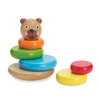 Manhattan Toy Brilliant Bear Magnetic Wood Stacker