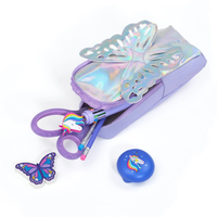 *FINAL SALE* Yoobi Holographic Butterfly Backpack Pencil Case