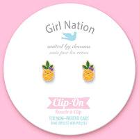 Girl Nation Clip-On Cutie Earrings