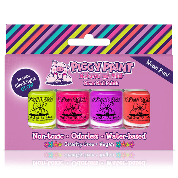 *NEW* Piggy Paint Neon Blacklight Glow Box Set