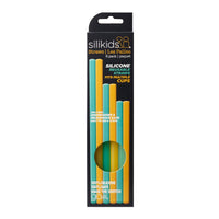 GoSili Reusable Silicone Straws, Variety 6 Pack