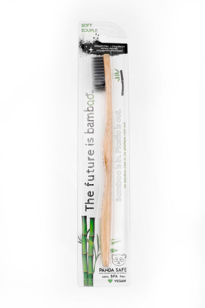 The Future is Bamboo Adult Charcoal Toothbrush - Single