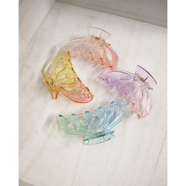 Clam-Shaped Ombre Hair Claw Clips